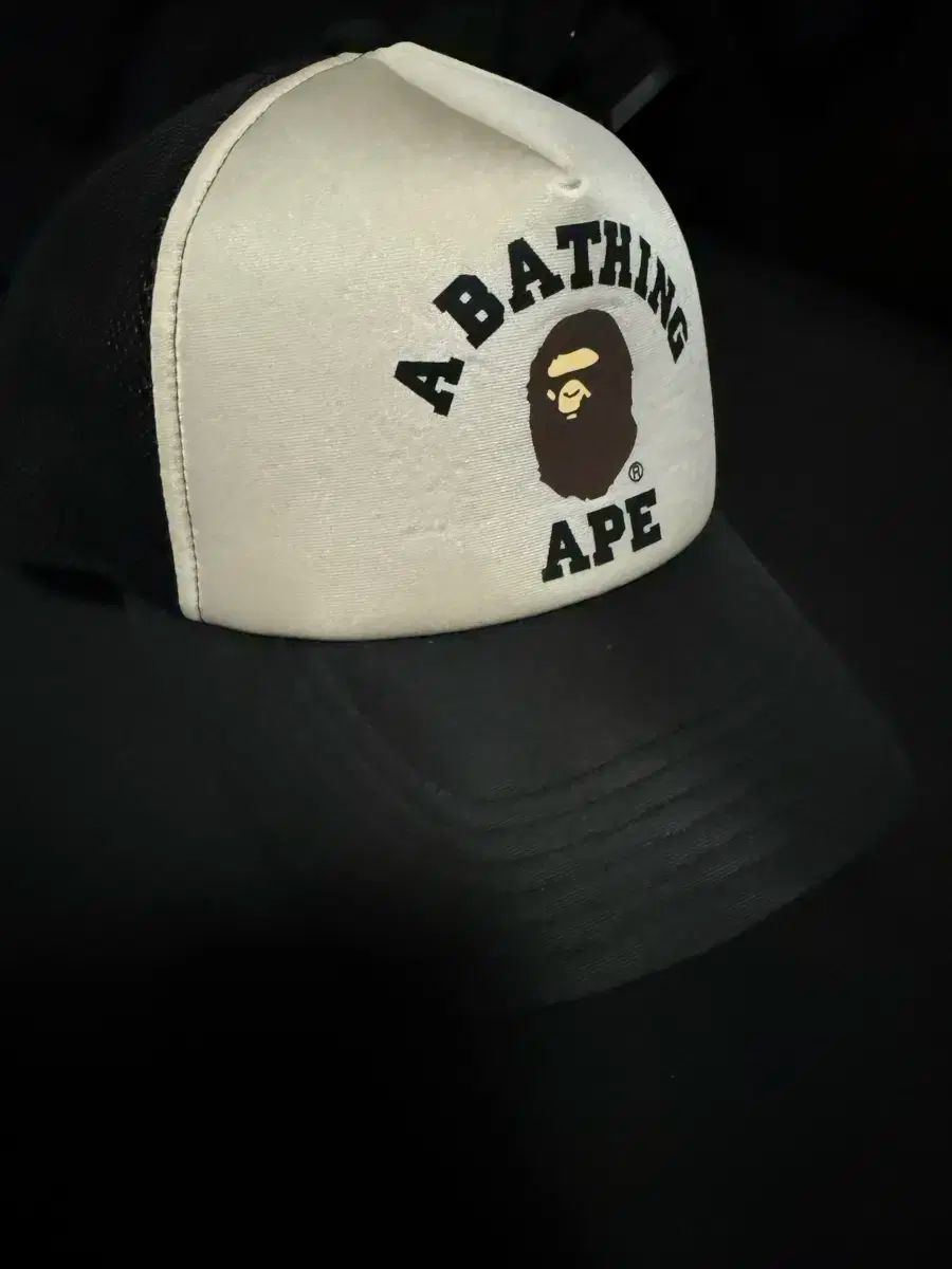A BATHING APE アベイシングエイプ トラッカーキャップ メッシュキャップ
