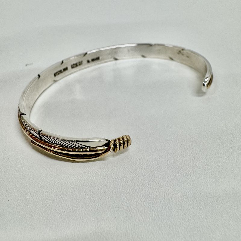 H.Mace フェザー　ブレスレット　シルバー H.Mace フェザー ブレスレット シルバー 秋のフェザー特集！Harvey