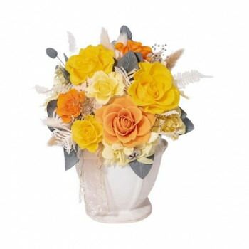 フラワーアレンジ ソティエ イエロー F 6120