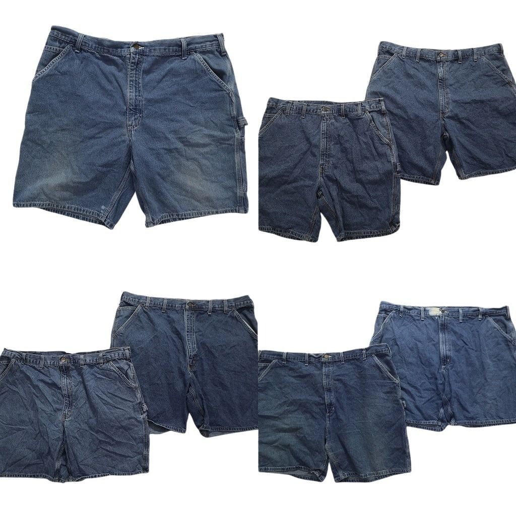 古着卸 カーハート Carhartt ペインターデニム ショートパンツ 7枚セット メンズ 42 |44 |46 |48 |50 アメカジ 古着 NA4581