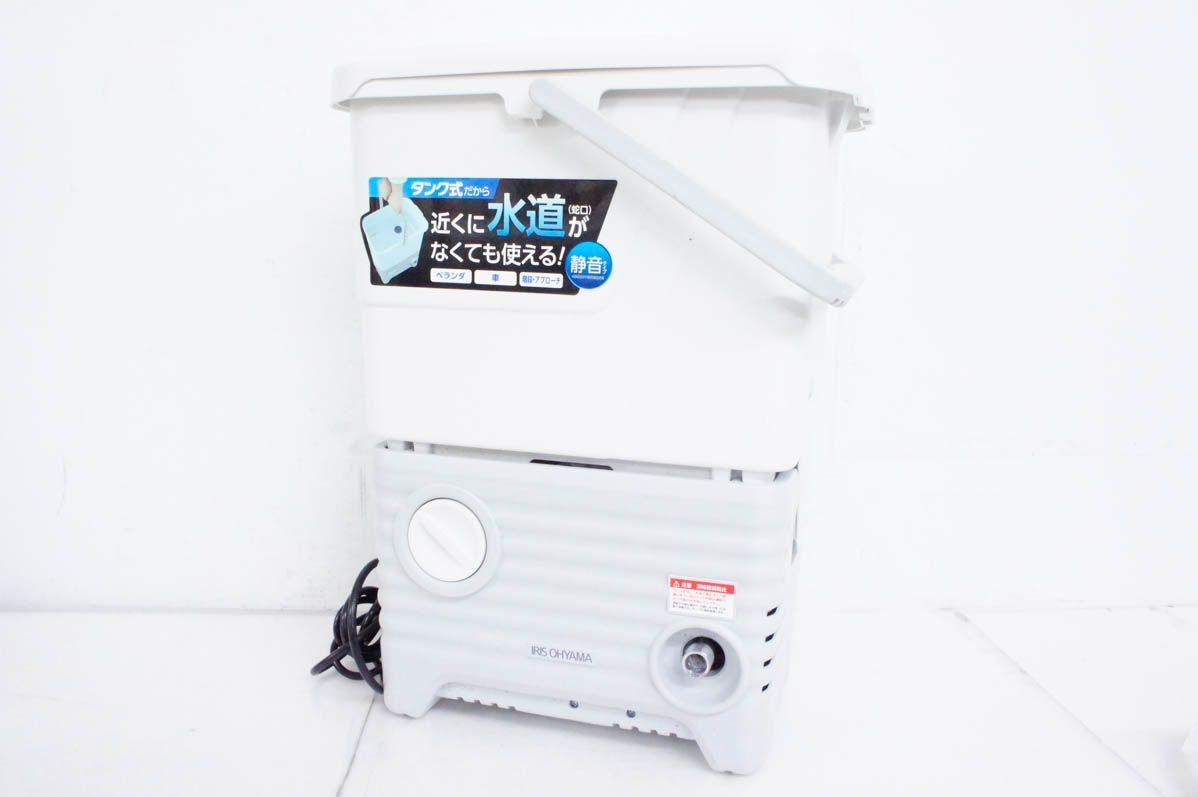 美品 アイリスオーヤマ SBT-512N タンク式高圧洗浄機 美品 アイリス