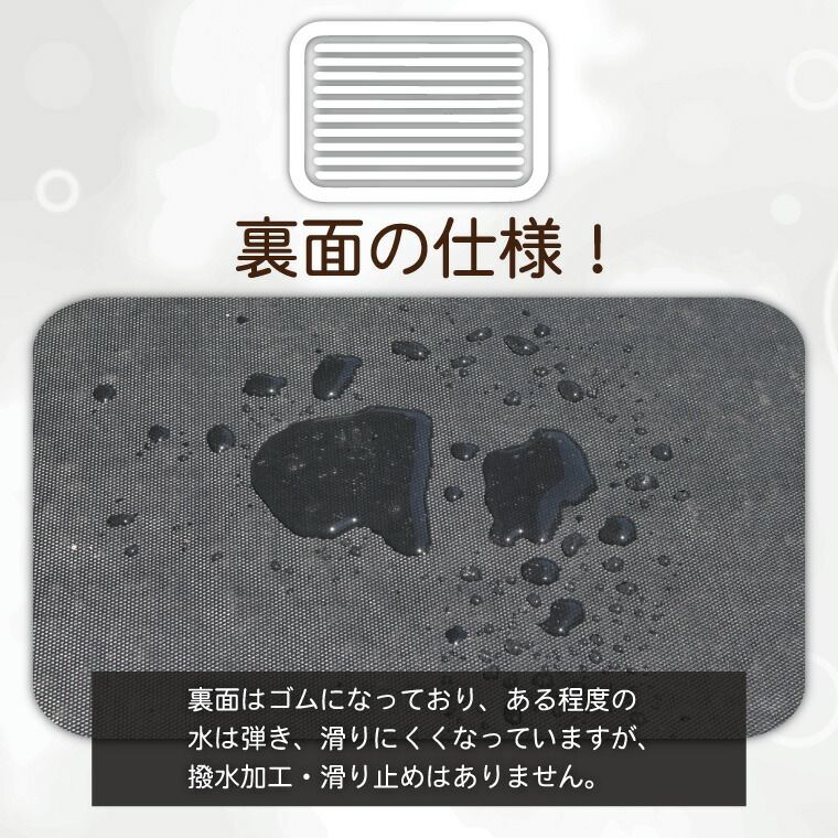 sale!玄関マット おしゃれ かわいい 泥落とし ミニ コンパクト 丸洗いOK 約30×40cm グレー すべりにくい 車 ペット 置き配 ベランダ トイレ 屋外 屋内 入口 ウォッシャブル シンプル