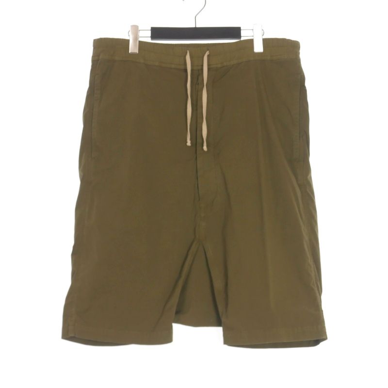 ダークシャドウ DRKSHDW リックオウエンス 15AW BOXER PODS サルエルショートパンツ ショーツ M ARMY GREEN DU15F5380 TEW