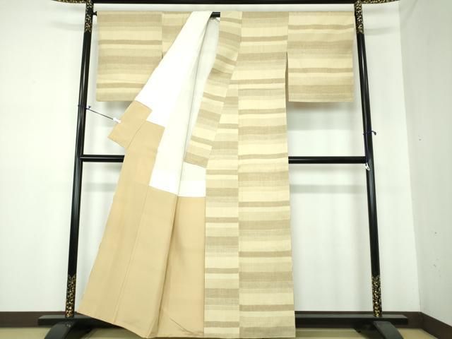 平和屋着物□極上 小紋 鹿の子花文 洗える着物 逸品 CZAA3035s5