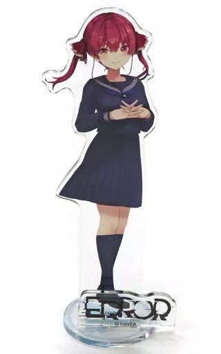 ホロライブ ERROR 青上高校 アクリルスタンド 宝鐘マリン 中古アクリルスタンド・アクリルパネル 赤鐘まり(宝鐘マリン) アクリルスタンド 第二弾 「バーチャルYouTuber ホロライブ hololive  ERROR 青上高校グッズ」