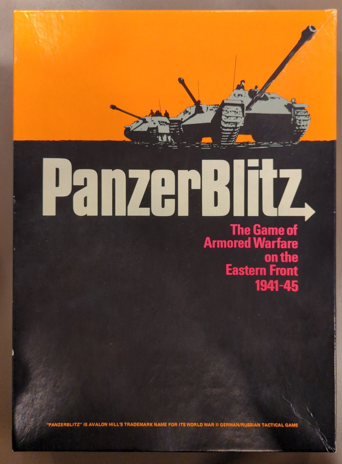 Avalon Hill Game ボードSLG Panzer Blitz パンツァーブリッツ