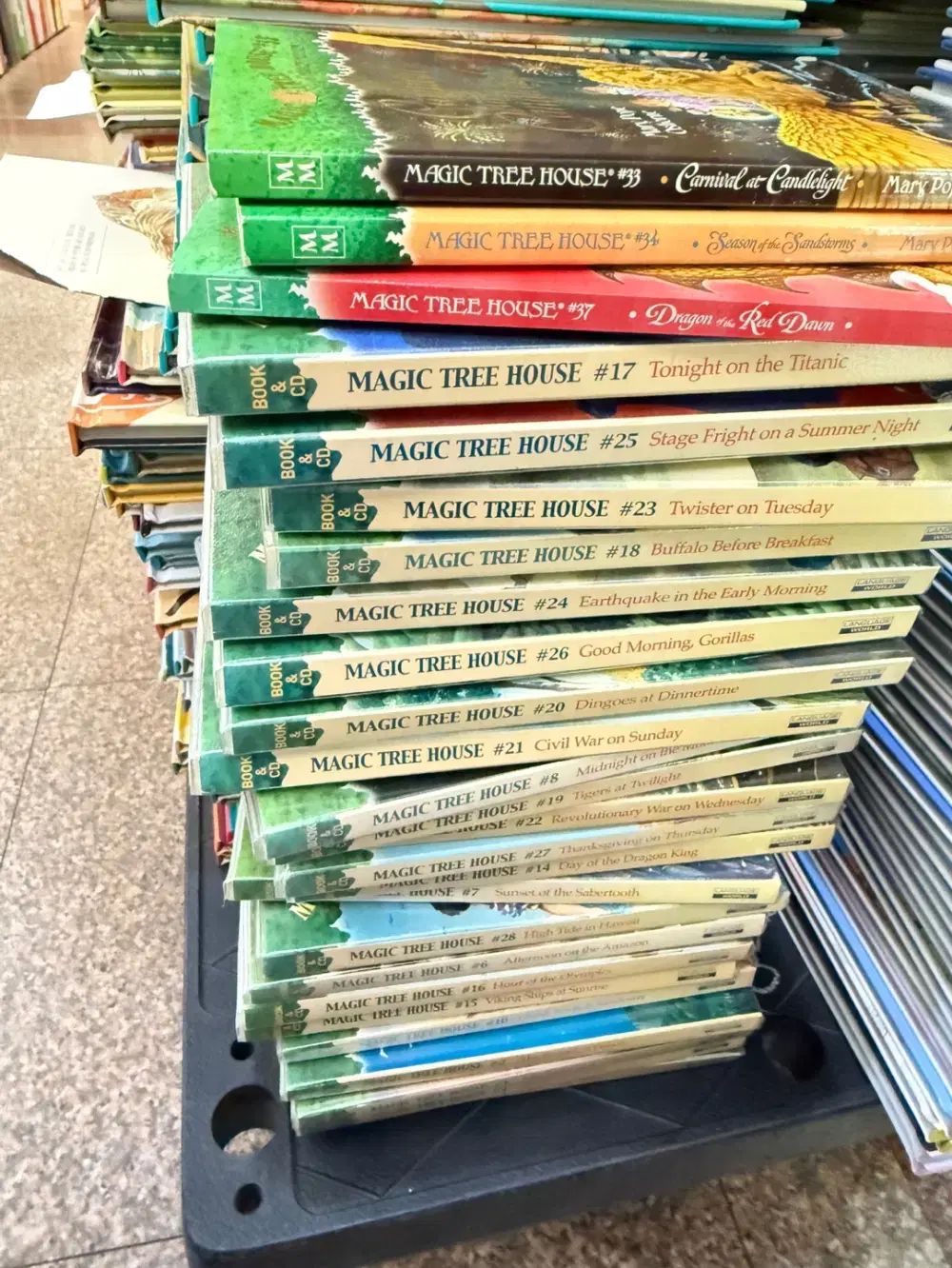 新品Magic Tree Houseシリーズ2英語絵本27巻　洋書 Magic Tree Houseシリーズ2英語絵本27巻洋書