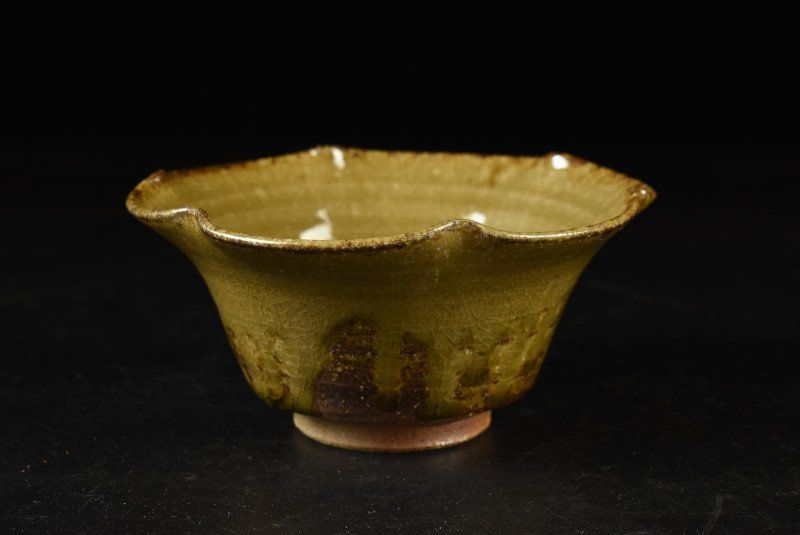 蔵A3540】朝日焼 十五代 松林豊斎(良周) 輪花鉢 小鉢向付 五客 共箱 ストア