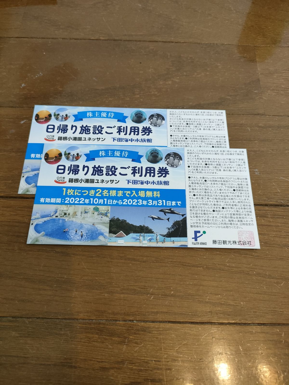 箱根小涌園 ユネッサンu0026元湯 森の湯 どちらも入れる入場券 -