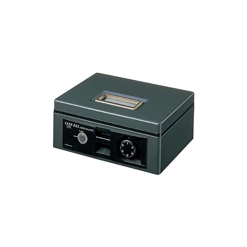 コクヨ KOKUYO 手提げ金庫 ダイヤル付 A5 グレー CB-13DM 0