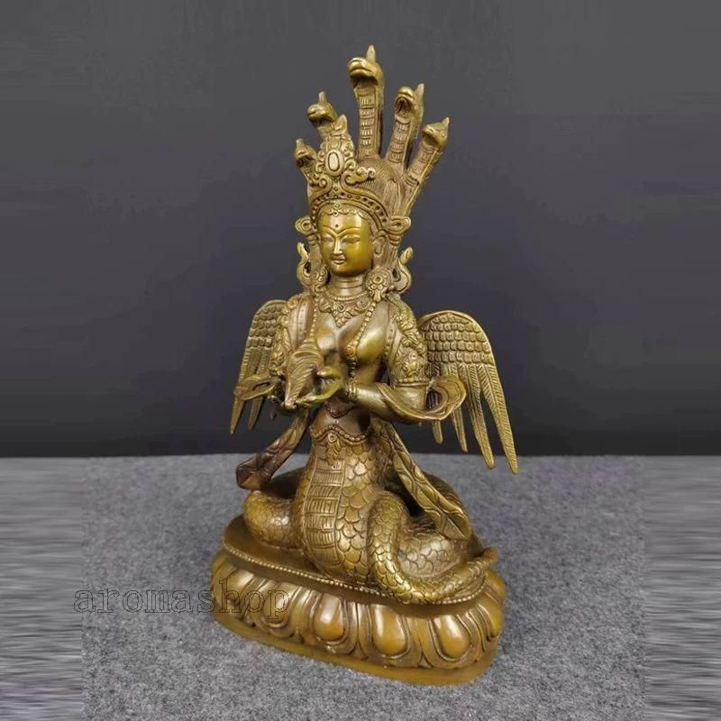 仏教美術 龍尊王 蛇王菩薩 銅像 開運 鎮宅 守護 風水 工芸品 置物 仏教美術 龍尊王 蛇王菩薩 銅像 開運 鎮宅 守護 風水 工芸品 置物