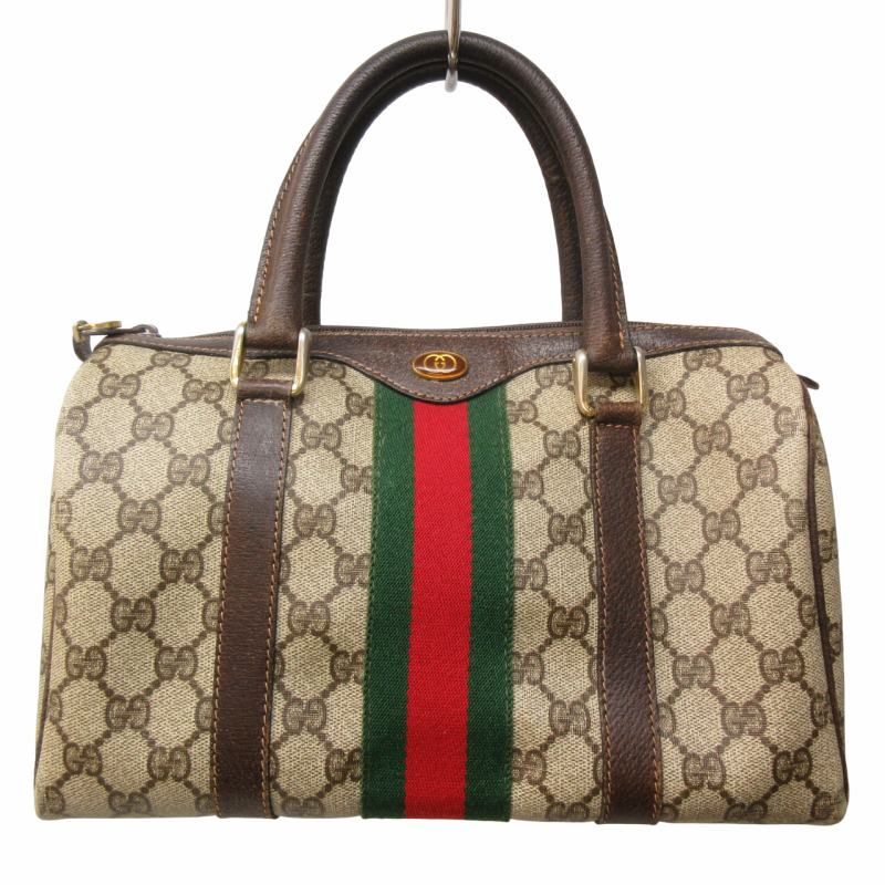 オールドグッチ/ハンドバッグ/GGスプリーム /ミニボストン/GG柄キャンバス オールドグッチ GUCCI ミニボストン ハンドバッグ GGスプリーム GG
