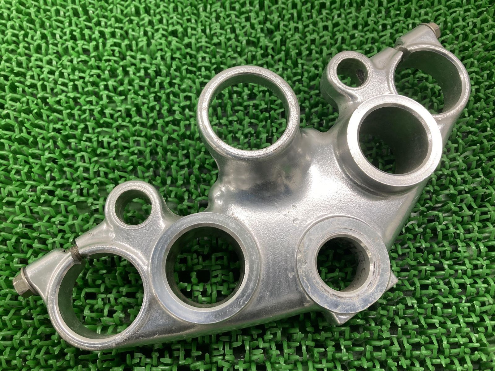 SR400 トップブリッジ 3GW ヤマハ 純正 中古 バイク 部品 1JR 35φ 曲がり無し 品薄 希少品 車検 Genuine