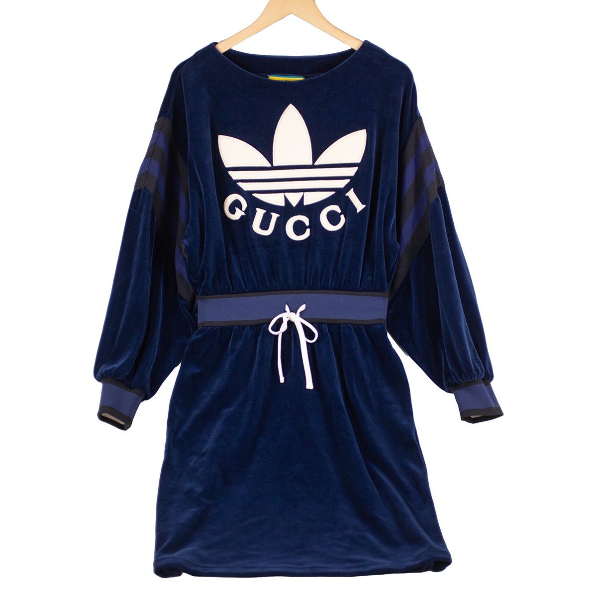 GUCCI】グッチ × adidas アディダス コラボ シェニールドレス 