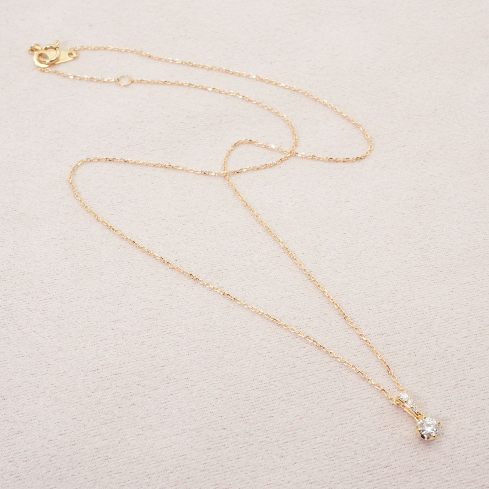 ヴァンドーム青山 K18 ダイヤ ネックレス 0.165ct/24-4367 【公式通販】