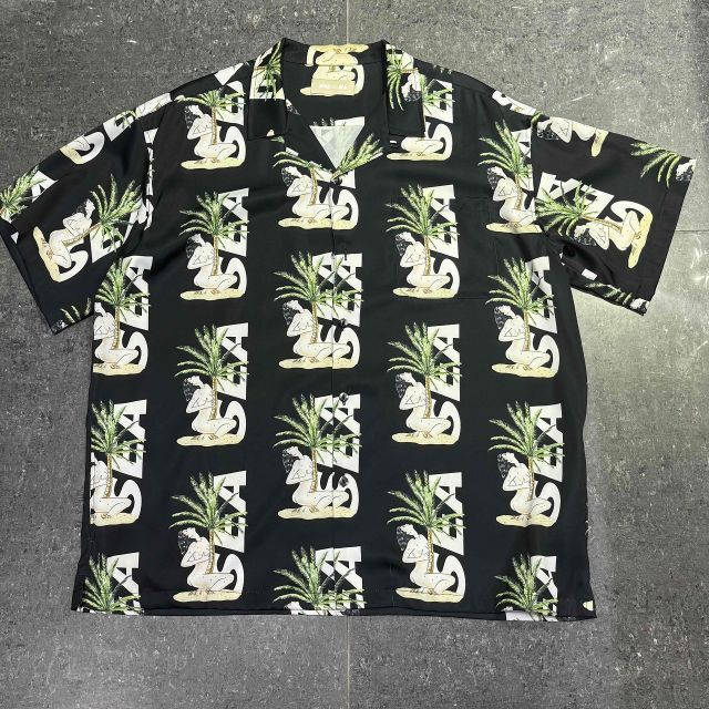 WIND AND SEA x BUY ME STAND ALOHA SHIRT SIZE-M SC2311-SH01 ウィンダンシー バイミースタンド アロハシャツ 南堀江店