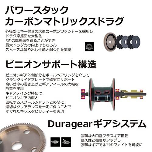 アブガルシア(Abu Garcia) ベイトリール レボ5 右ハンドル REVO5 STX