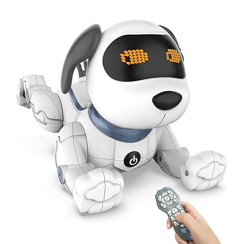 ロボットプラザ(ROBOT PLAZA) ロボット犬 子供向け おもちゃ 知育玩具 人気 犬型ロボット ペットロボット 犬 簡易プログラミング ロボットペット  誕生日プレゼント 男の子 0 - 直売所店舗