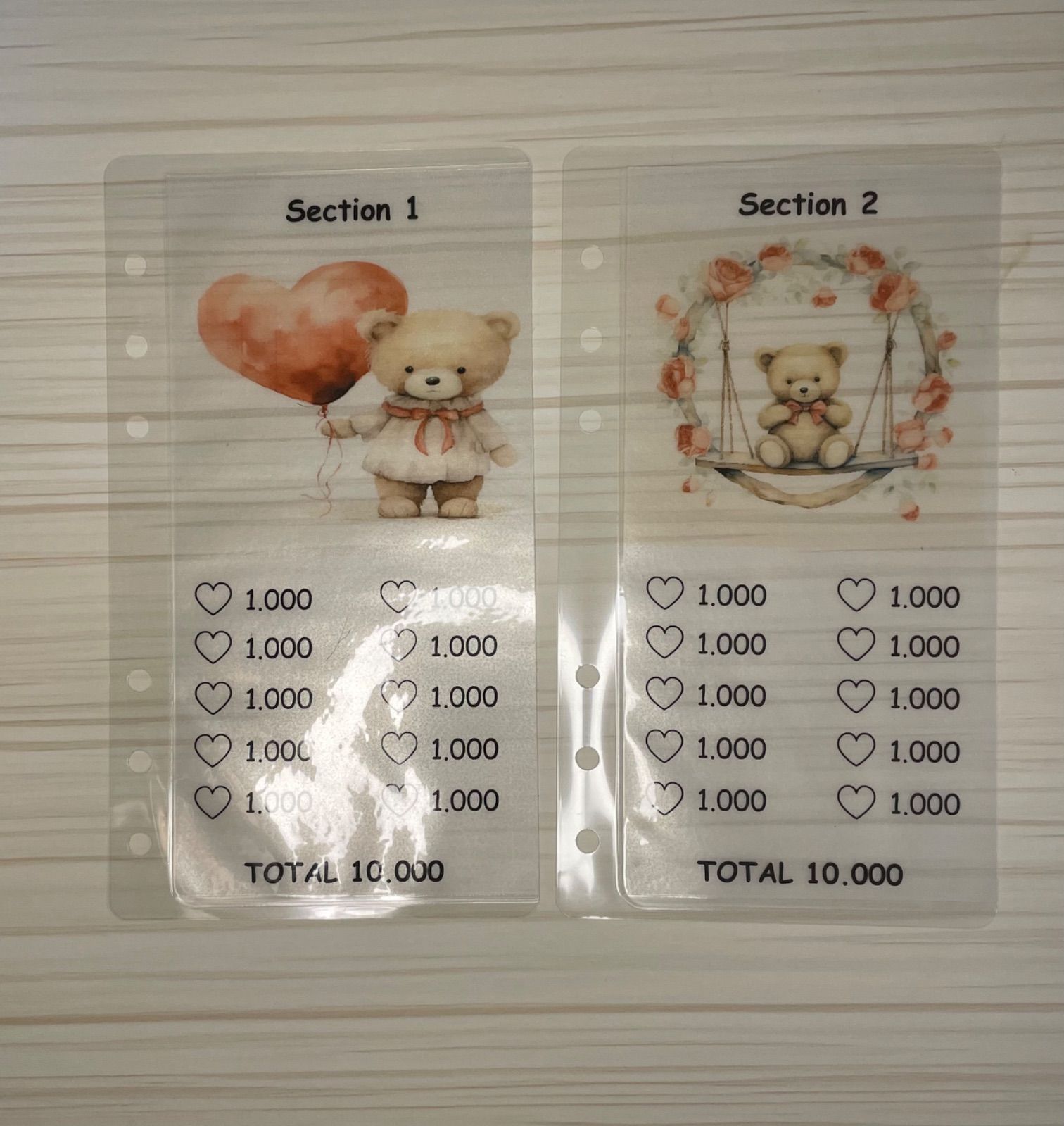 diarium 韓国限定 A6バインダー リフィル 絶つ 貯金シート貯金 saving
