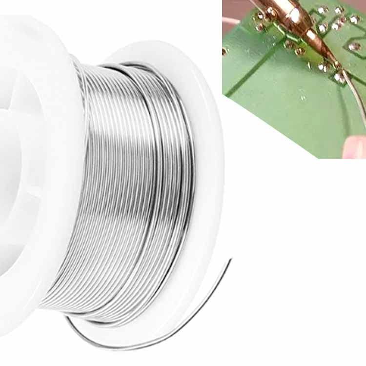 スズ 線 はんだ 低融点ワイヤ付き電子はんだ用スズ溶接ワイヤはんだ付けワイヤ直径：1mm重量：50g