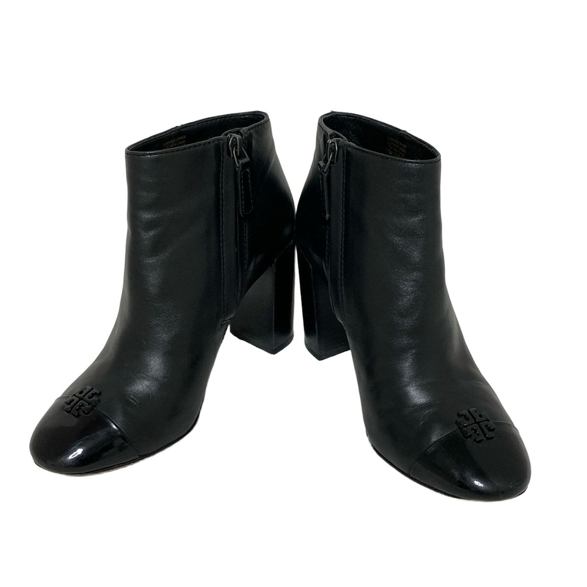 Tory Burch 黒ラバーショートブーツ TORY BURCH(トリーバーチ) ショートブーツ 6.5M レディース 黒