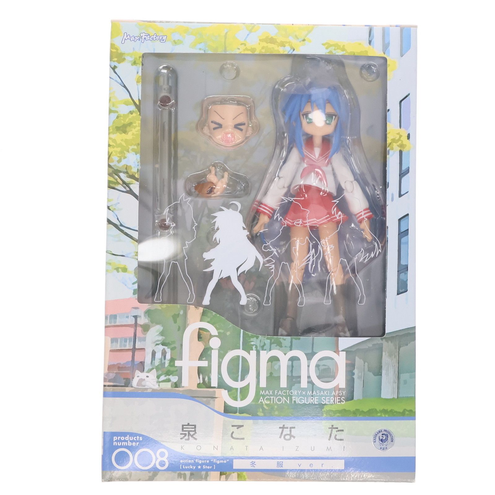 Max Factory - figma(フィグマ) 008 泉こなた(いずみこなた) 冬服ver. TVアニメ らき☆すた 完成品 可動フィギュア マックスファクトリー Amazon.co.jp: Figma TVアニメ らき☆すた 泉こなた 冬服ver