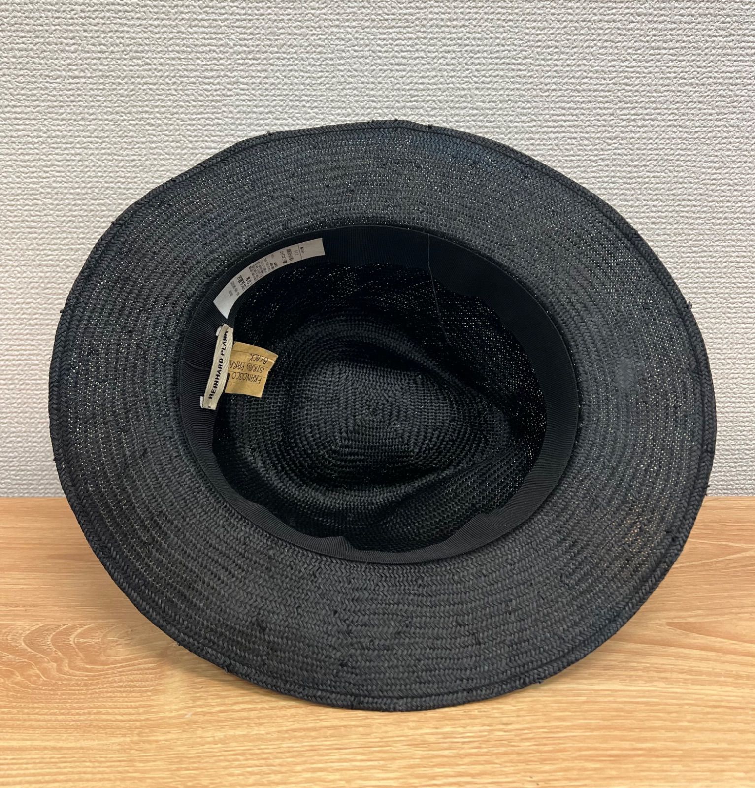 SALE】REINHARD PLANK レナードプランク ストローハット ブラック