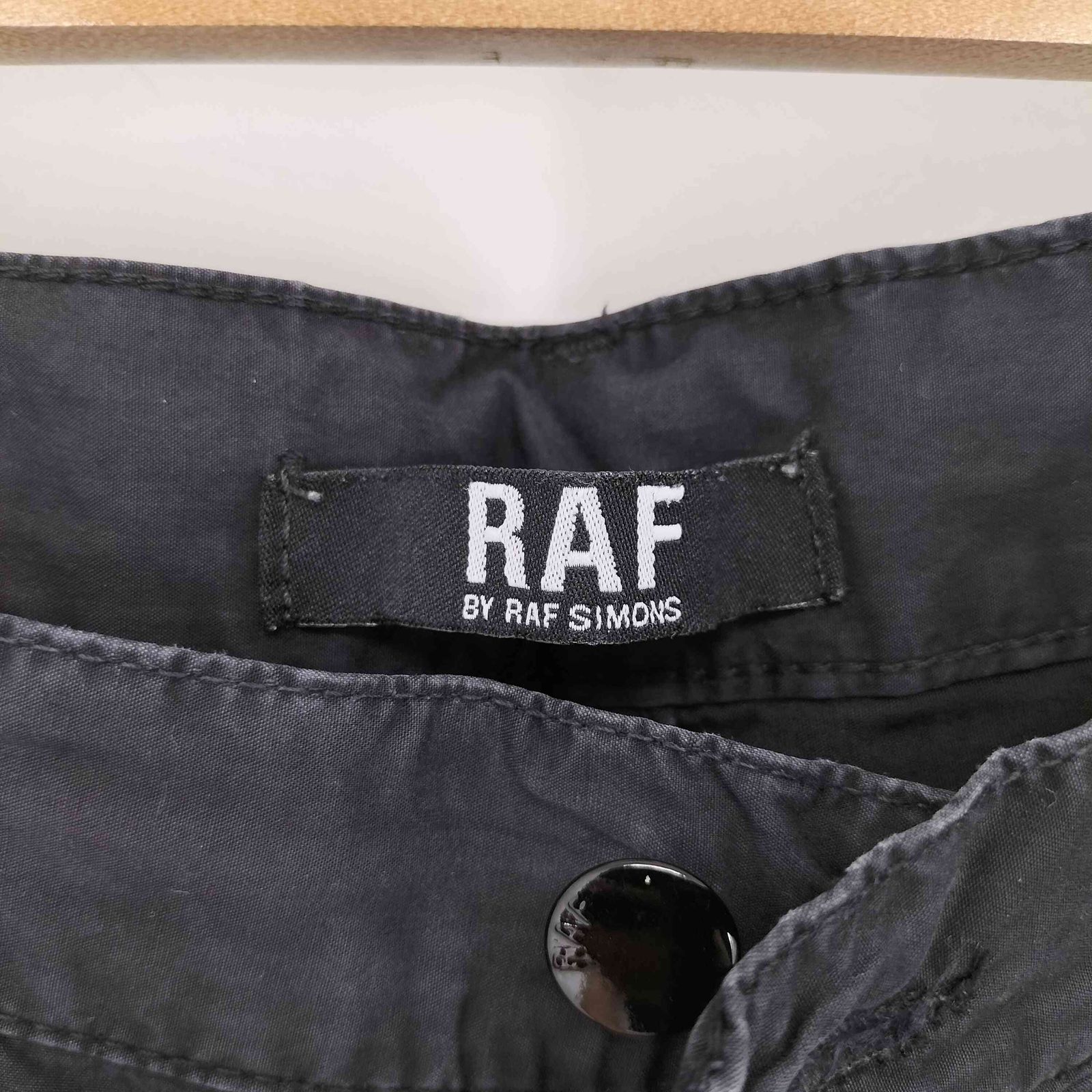 ラフバイラフシモンズ RAF BY RAF SIMONS Y2K 裾ジップ グランスキニー 