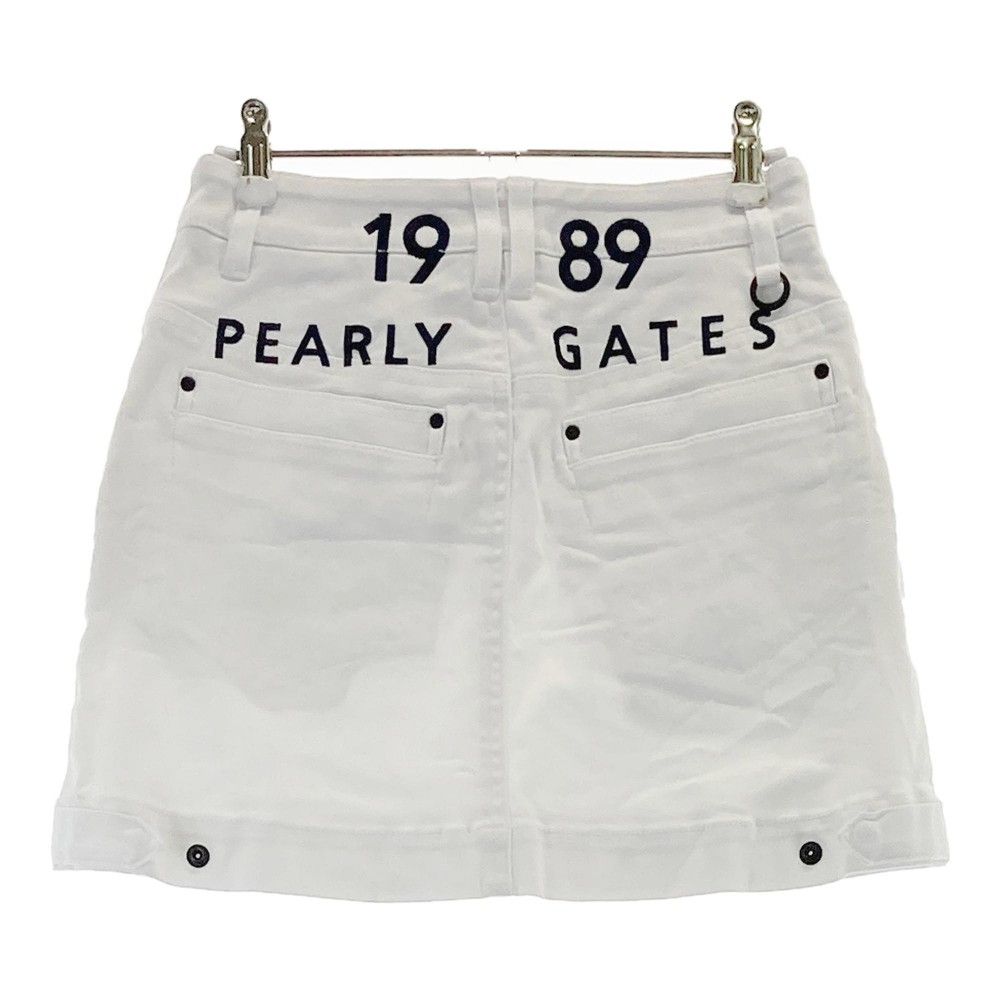 サイズ：00 PEARLY GATES パーリーゲイツ  ストレッチスカート  ホワイト系 [240101446159] ゴルフウェア レディース ストスト サイズ：00 PEARLY GATES パーリーゲイツ ストレッチスカート