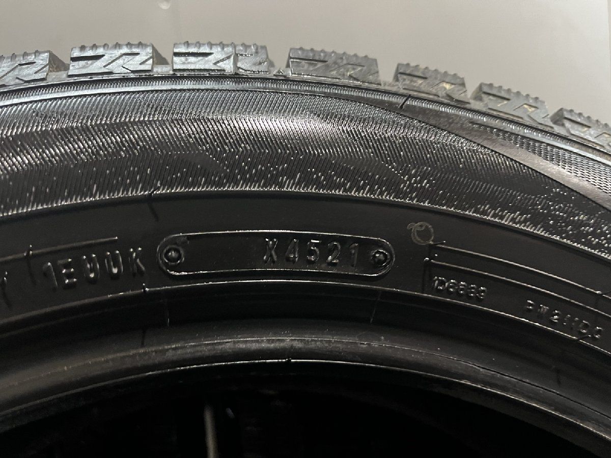 走行短め】DUNLOP WINTER MAXX WM02 195/60R17 17インチ 4本 21年製 60