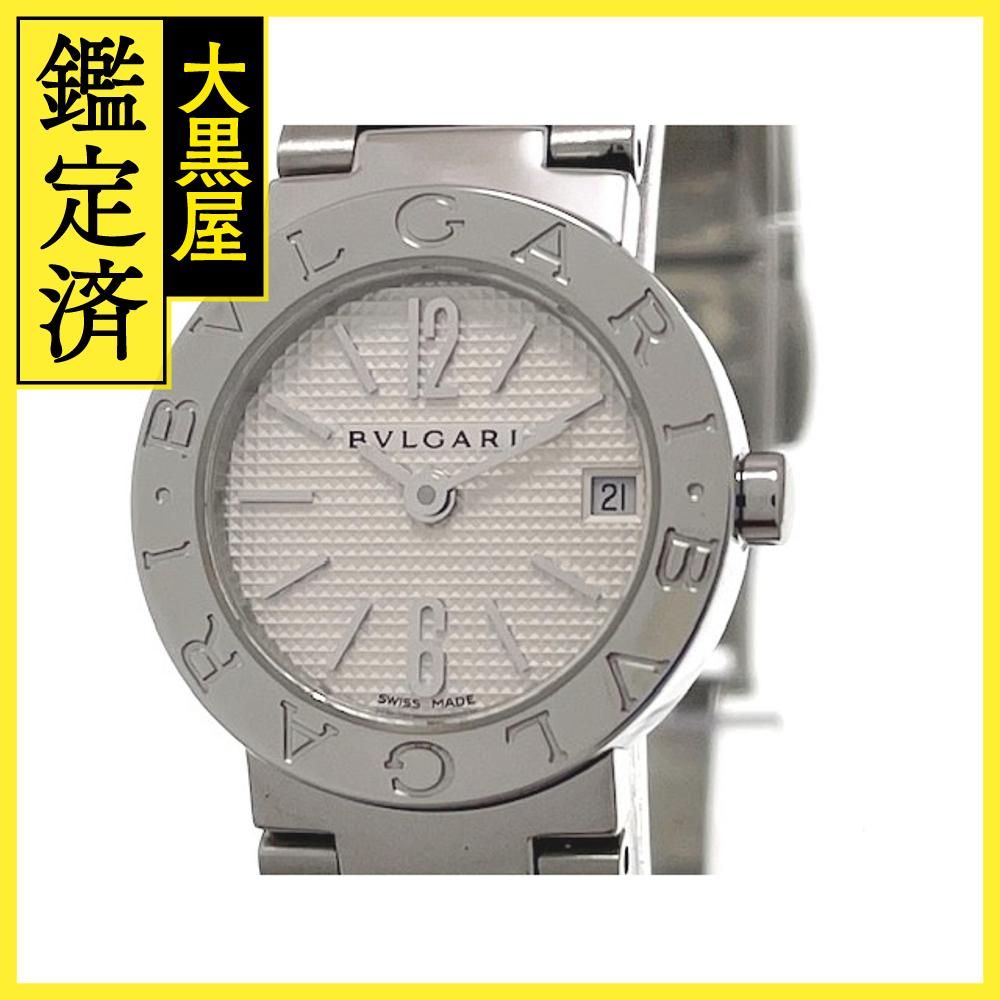 ☆美品！BVLGARI ブルガリ ブルガリブルガリ BB23SS 12P ダイヤ 黒文字