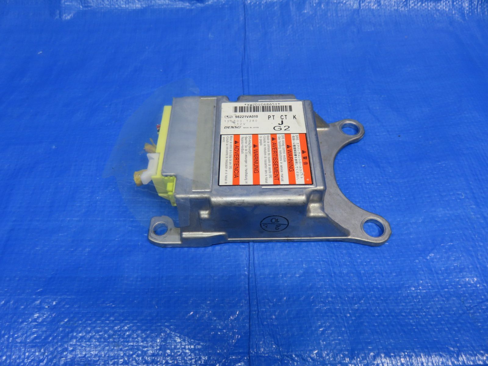 LA4347* レヴォーグ レボーグVAB VAG VM4 VMGエアーバック コンピューター 150800-1280|98221VA010 稼働車からのものです