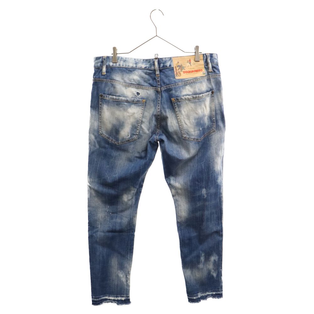 DSQUARED2 (ディースクエアード) 18AW ボタンフライ ダメージ加工 