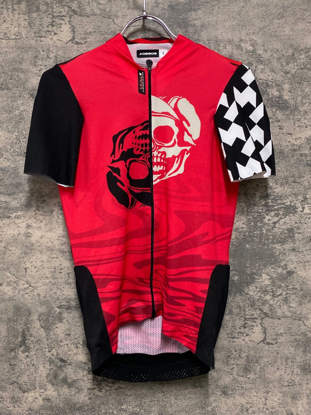 【新品】アソス赤 半袖 サイクルジャージ JG620 アソス assos DYORA RS Jersey S9 TARGA Speed CLUB 半袖