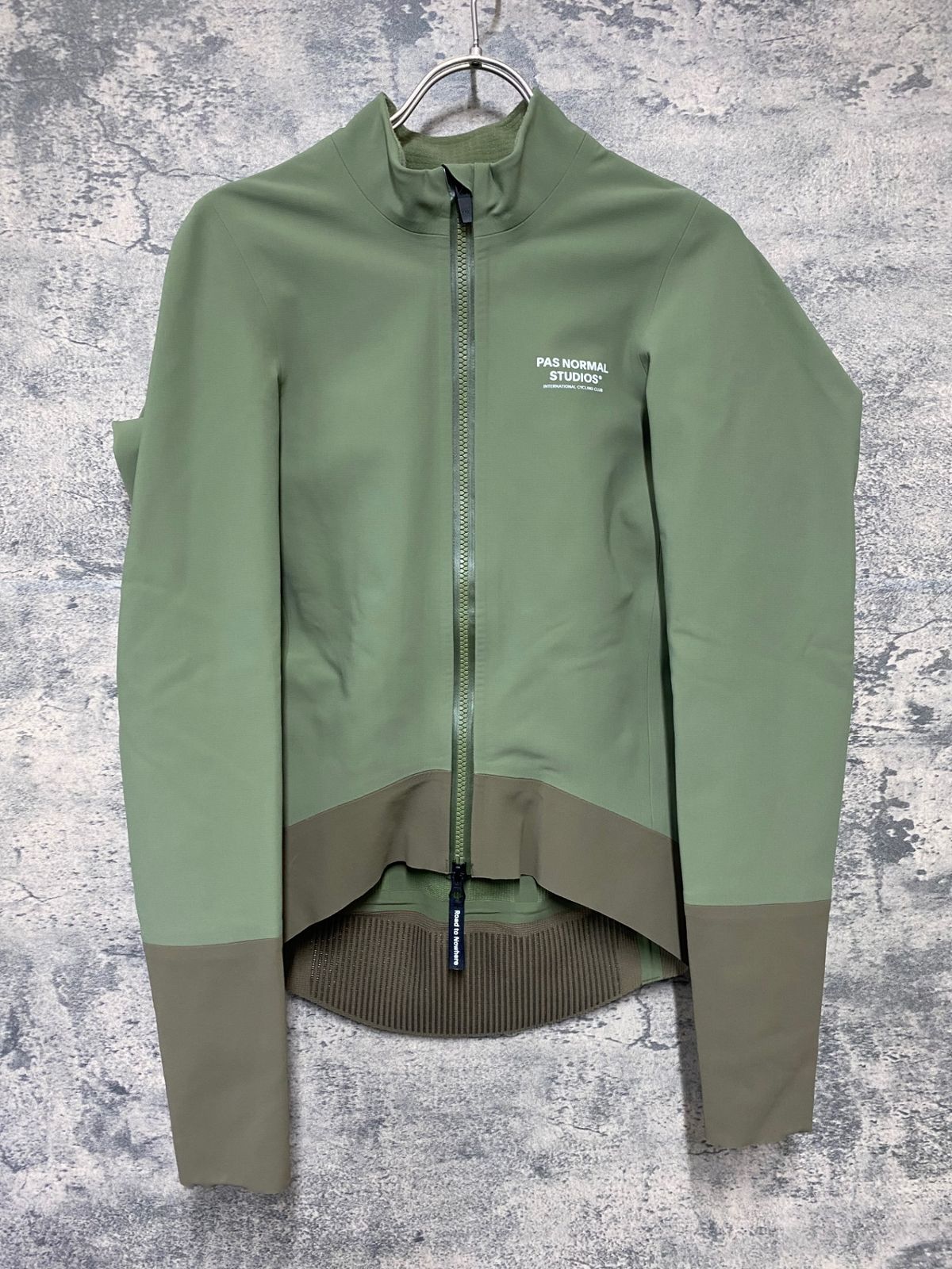 JL172 パスノーマルスタジオ PAS NORMAL STUDIOS Mechanism THERMAL JACKET 長袖 サイクルジャケット オリーブ S 裏起毛