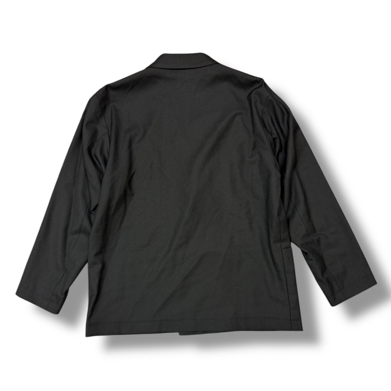 参考上代68200円 POLYPLOID DOUBLE BREASTED SUIT JACKET ダブル 