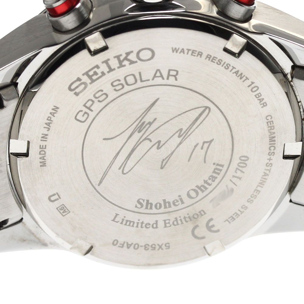 セイコー SEIKO SBXC017/5X53-0AF0 アストロン 大谷翔平 2019 限定 