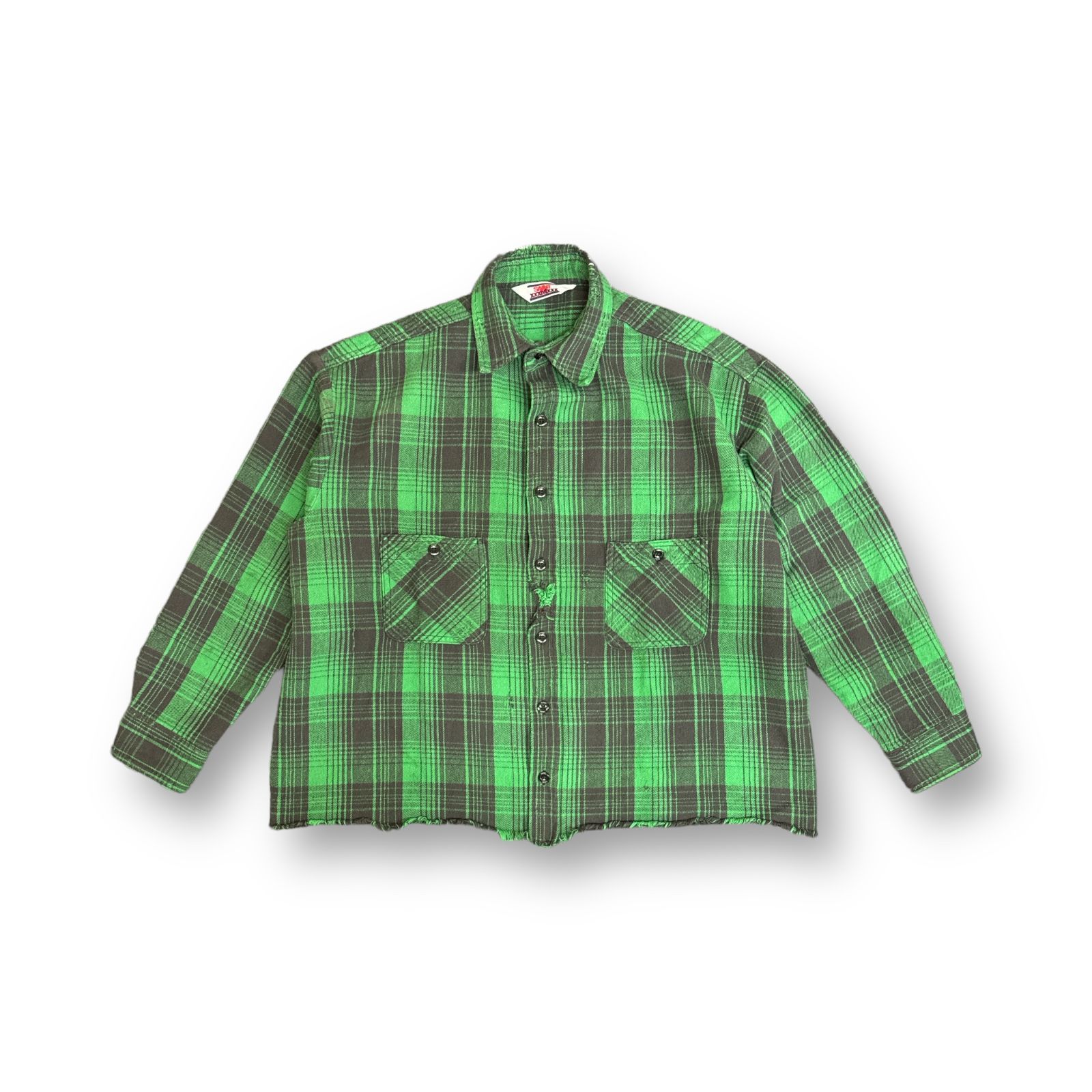 定価66000円 美品 SAINT MICHAEL 24SS FRNL CHECK SHIRT フランネル 