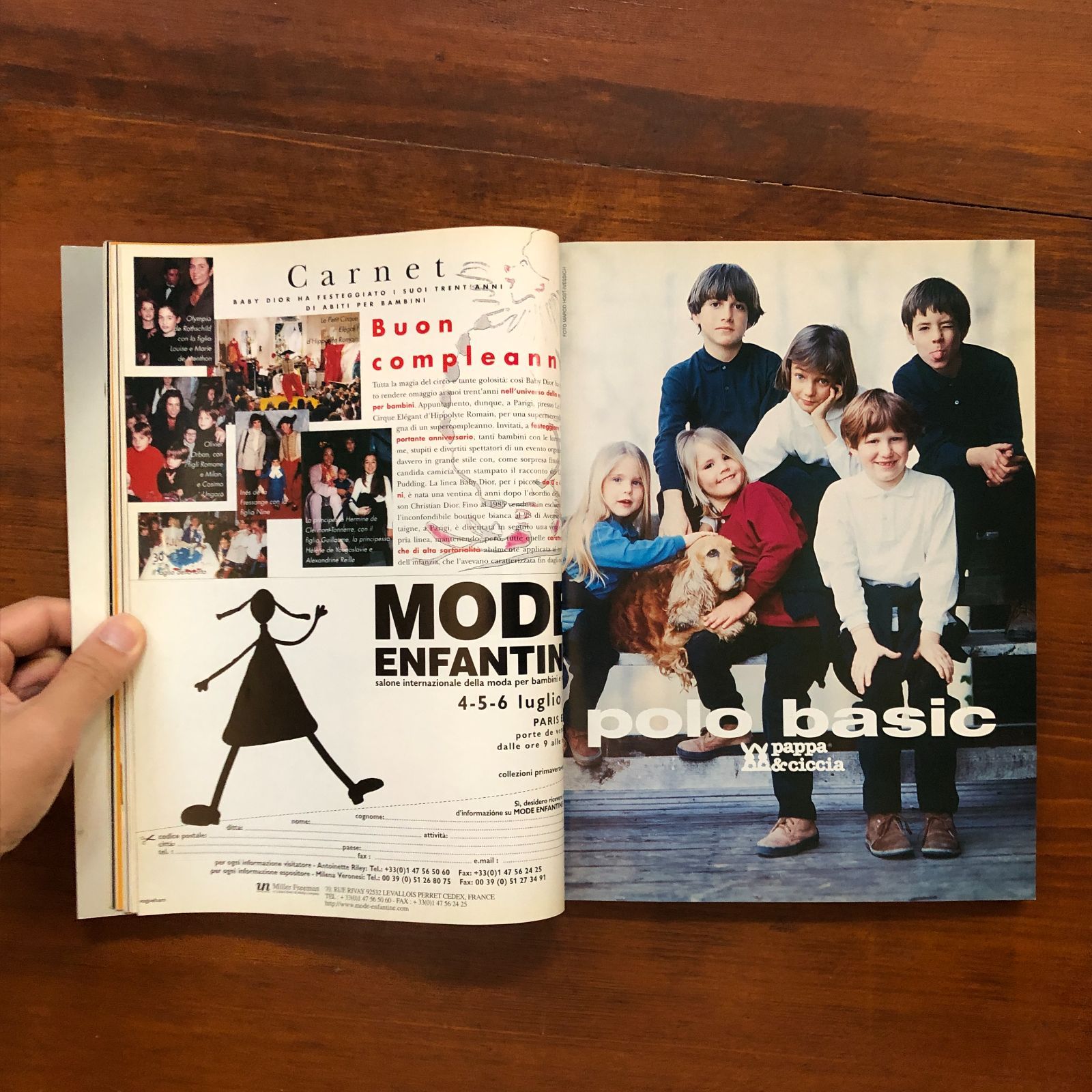VOGUE BAMBINI 1998年7-8月号 ヴォーグバンビーニ no.145 ☆子供