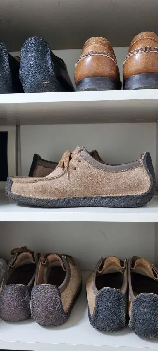 クラークスオリジナルズ ナタリー スエード ブラック モカシン UK6.5