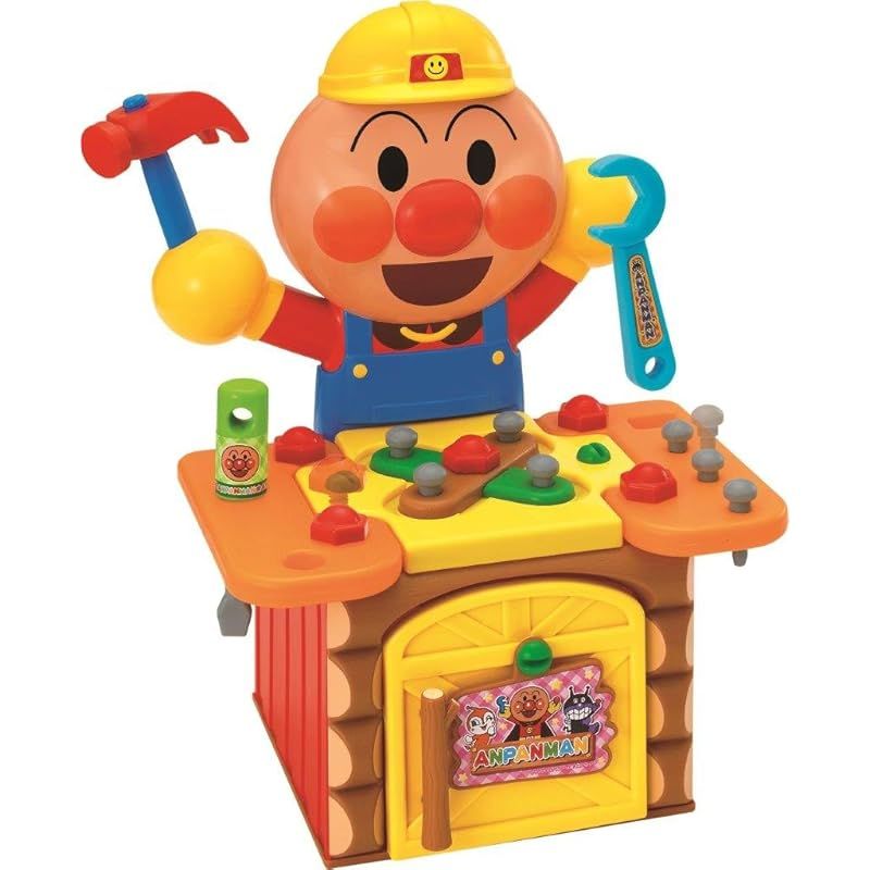 アンパンマン たたいて!まわして! トントン大工さん 0