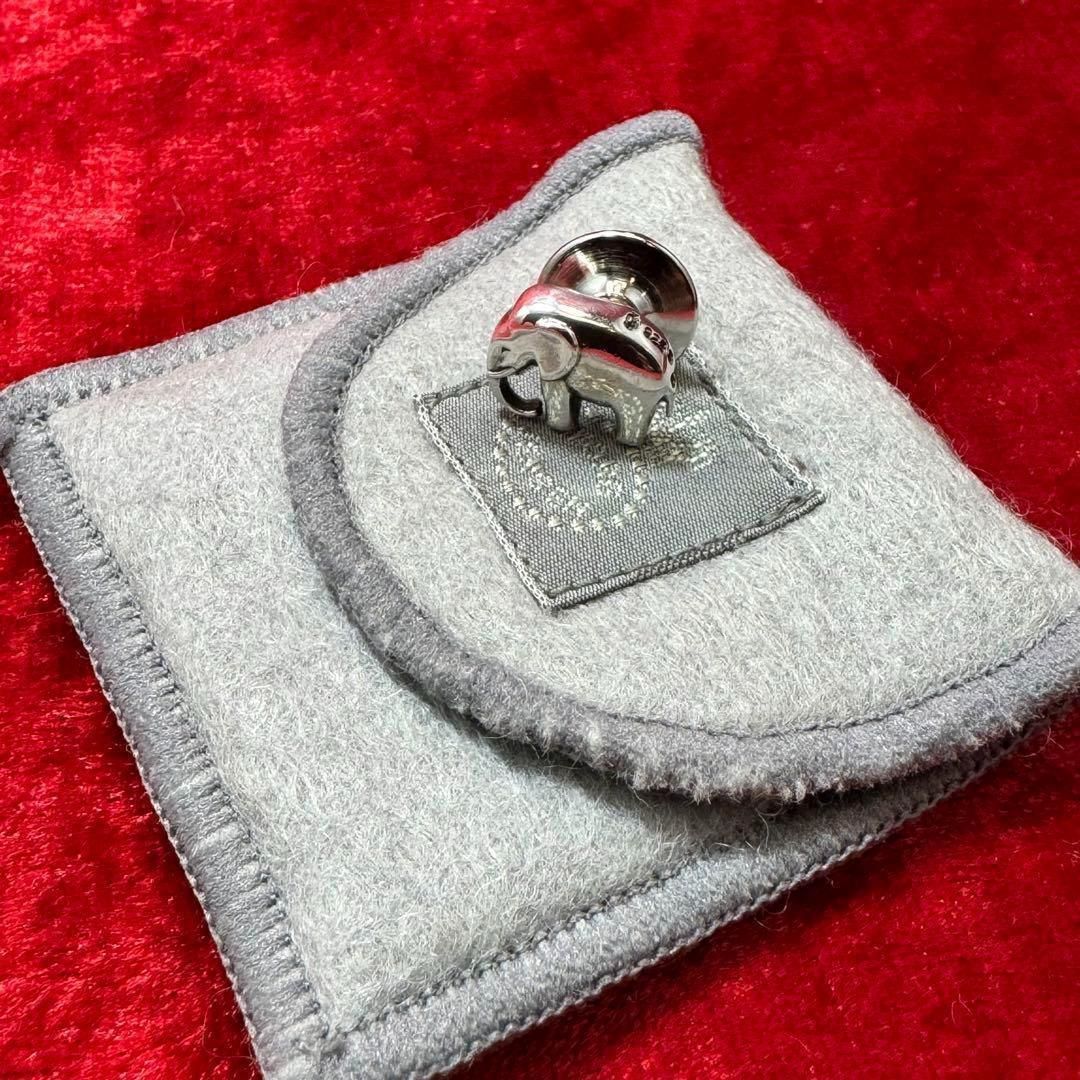 レア！【未使用/新品】ジョージ・ジェンセン 　エレファント・ピン＃2 美品 ピンブローチ エレファント ジョージジェンセン/GEORG JENSEN