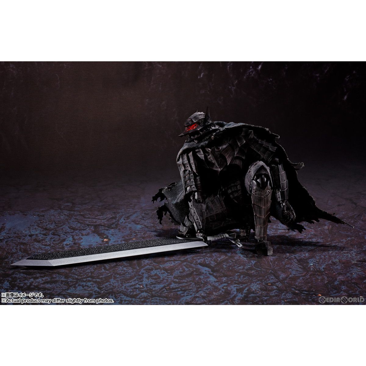 S.H.Figuarts(フィギュアーツ) ガッツ(狂戦士の甲冑)-激情- ベルセルク 