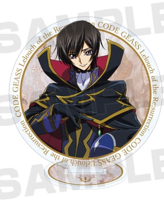 コードギアス反逆のルルーシュ アクリルスタンド アクセサリースタンド ルルーシュ 再販予約12月下旬発送】コードギアス 反逆のルルーシュ アクリル
