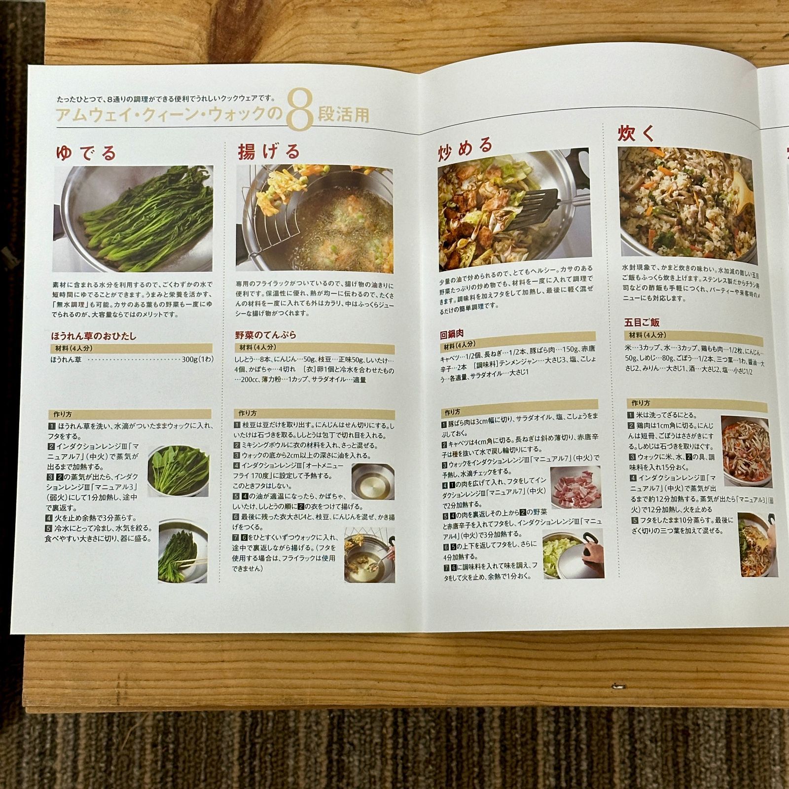 新品未使用品】Amway アムウェイ クイーン ウォック フライ鍋 中華鍋 