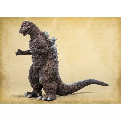 フィギュア ゴジラ 1954 ポスター 版 ゴジラ 怪獣番外地 ソフビフィギュア バンダイ
