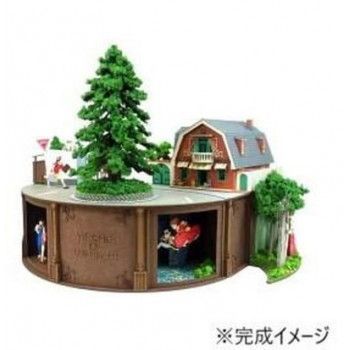 スタジオジブリ作品シリーズ S MIX 耳をすませばジオラマ MK07-40 ジオラマ ペーパークラフト ミニチュアアート アート インテリア キット NEXPOTALLINN_EU