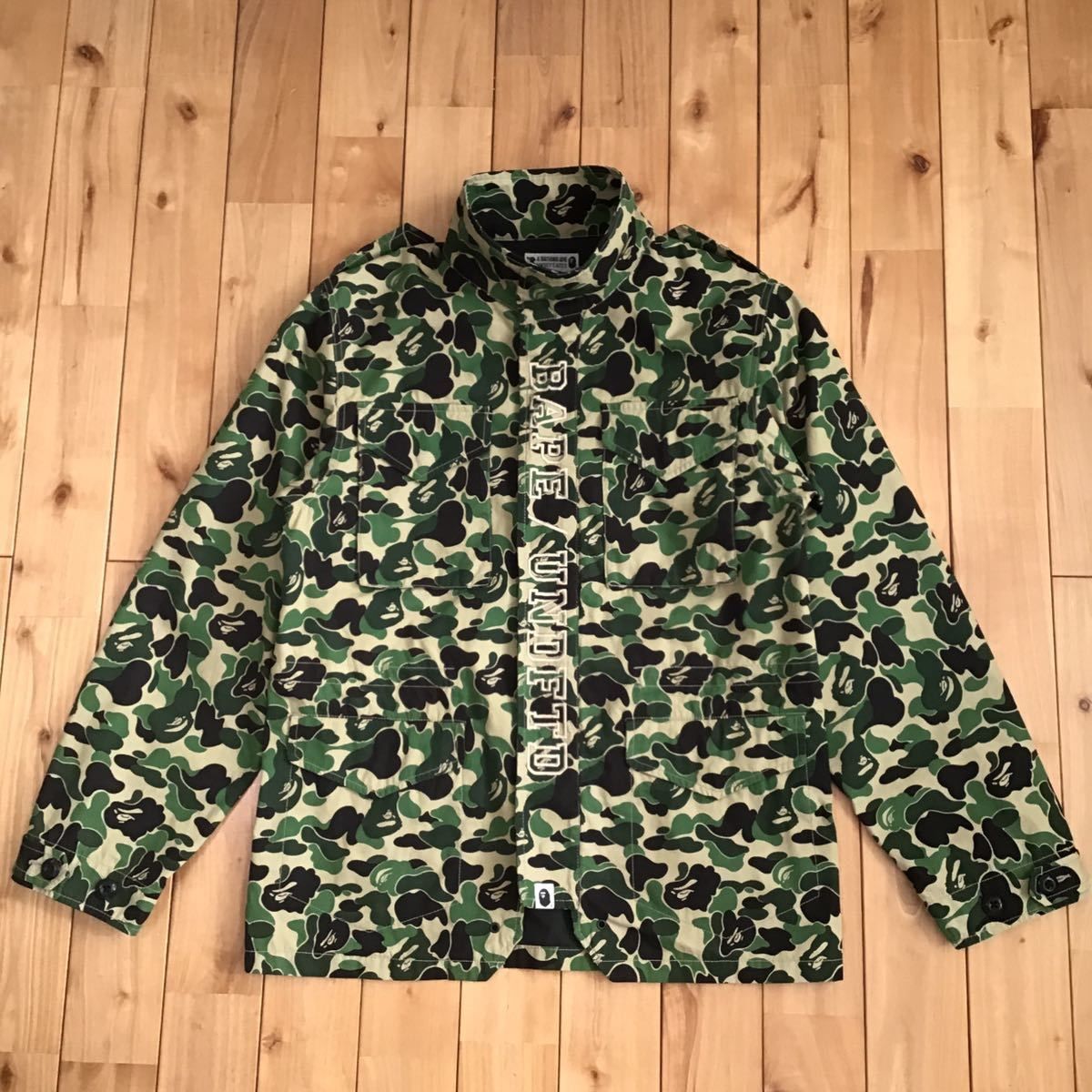 undefeated BAPE M65ジャケット 迷彩 000000007152 - メルカリ