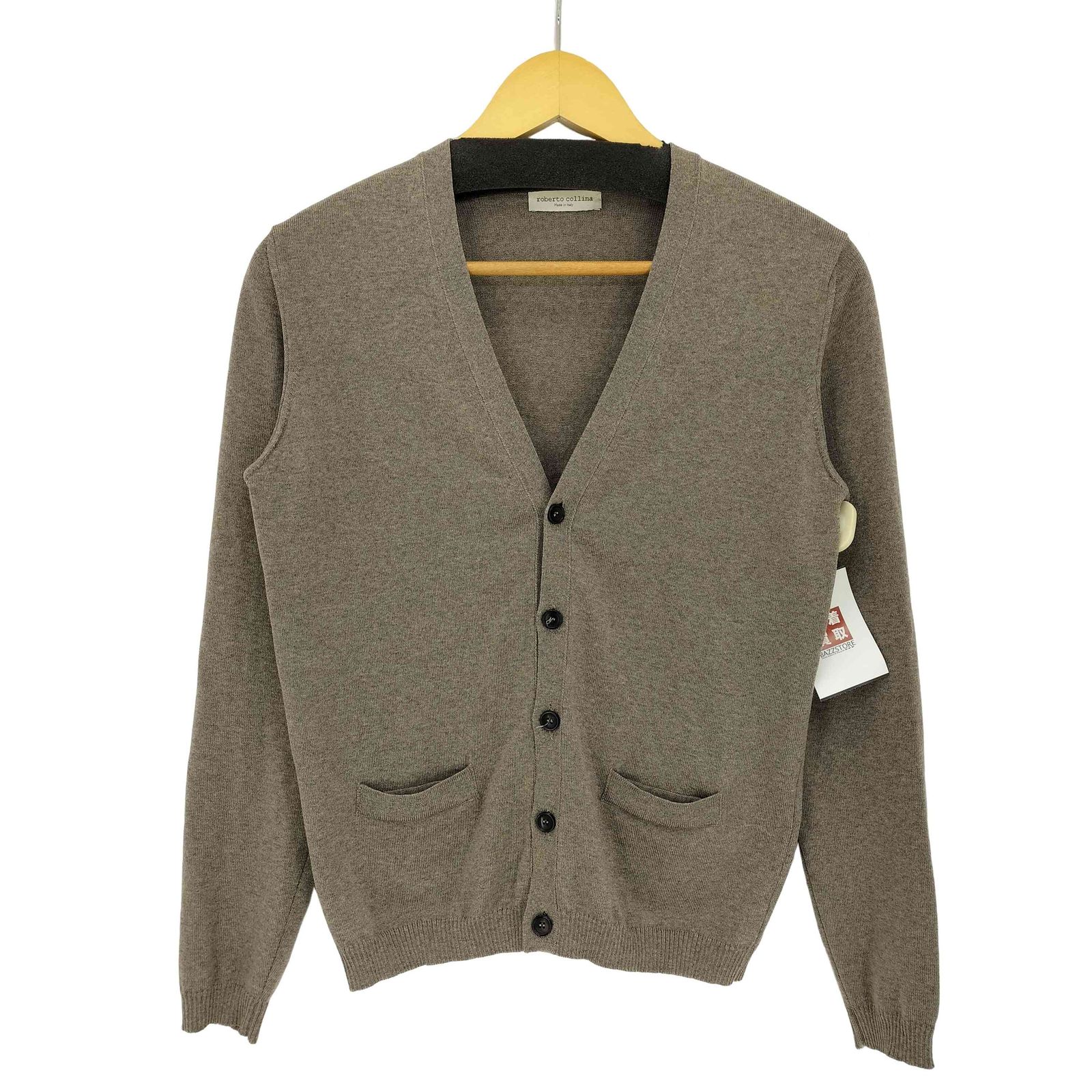 ロベルトコリーナ ROBERTO COLLINA ウール エルボーパッチ