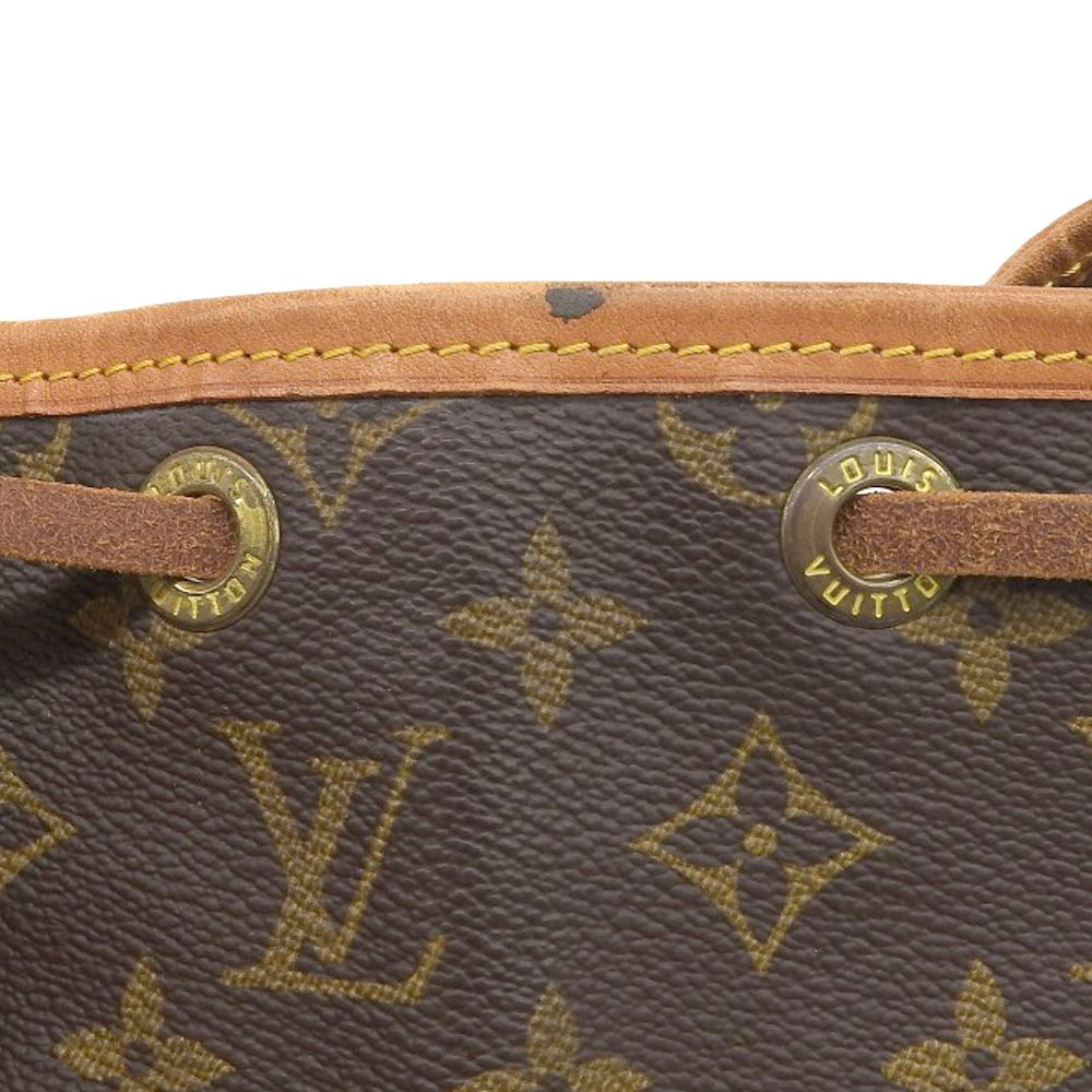 本物保証】 ルイヴィトン LOUIS VUITTON モノグラム ノエ 巾着バッグ